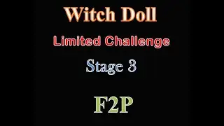 ⚔⚔Lords Mobile Limited Challenge Witch Doll Stage 3 F2P Heroes Manual Fight⚔⚔😍