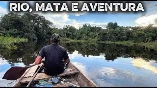 NA FLORESTA, A VIDA É OUTRA| CARREGAMOS CASTANHA, PESCARIA E AVENTURA