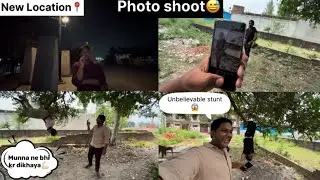 Unbelievable stunt😱photo shoot😍bahot ganda mazak😅