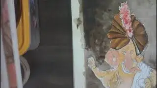 Lord ganesh drawing tutorial final part...Rishit Nandi, the Great Artist. #art #drawing #acrylics