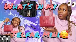 What&rsquo;s in my bag tag , telfar mini