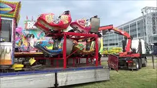 Transport & Opbouw Mega Kermis Arnhem Gelredome 2021