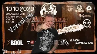 Vorschau auf den 8. Blattturbo Bandabend (Nachholtermin) | Bool | Vocuz | Horizis | Each Living Lie