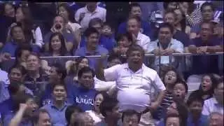Ateneo Fan Leads Halikinu Cheer UAAP