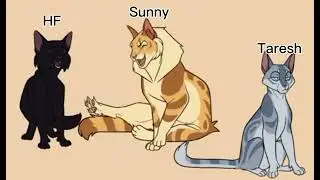 #shortvid #warriorcats not my warrior cats but the names are the names of my oc warrior cats