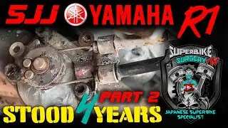 Знание — сила! PT-2. Сломанные болты и ругань 🤬 R1 снова на дороге после многих лет простоя.