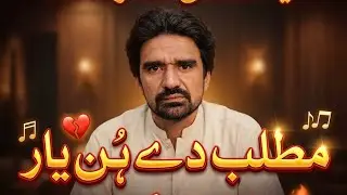 Matlab De Hin Yar | Sara Dhokha Hy | Wasif Naeemi | New Sad Sindhi Song | Anwer Production