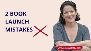 Book Marketing mistakes by first-time authors