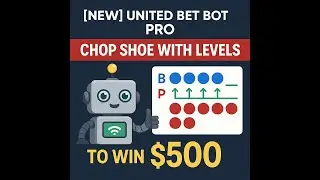 United Bet Bot PRO | Chop Shoe with Levels To Win $500 | Win Or Lose?