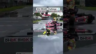 Watermelon VS Go Kart in the Wet 😂😂😂 #shorts