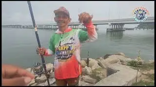 GVlog19/23:- Surfcasting technique by Penang Surfcast Team///sifu Pari Wan Angler///J2 Batu Maung