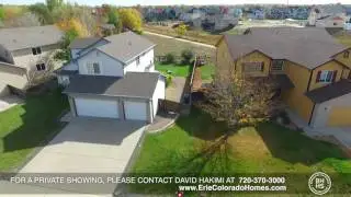 Kenosha Farm Aerial Neighborhood Tour, Erie CO
