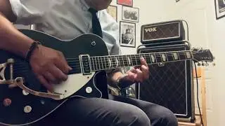 Crying, waiting hoping, Beatles guitar solo cover, beatle-y enough #gretsch6128customsternmodel