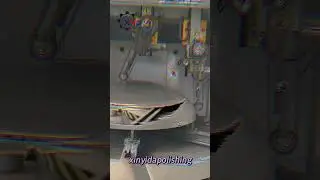 Steel tank shell inside polishing machine from XYD Industries