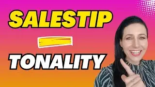 Sales tip - Tonality