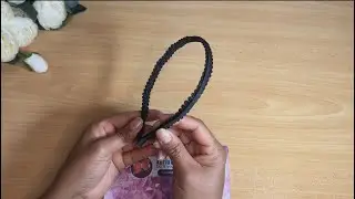¿Cómo forrar una diadema de metal? | Decórala como quieras.