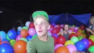 WE MADE 10,000 BALLOONS!!! | Garrett Ginner