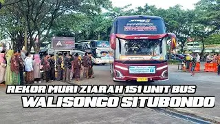 Pecahkan Rekor Muri Ziarah Walisongo Situbondo Sewa 151 Unit Bus..