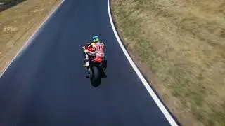 First laps on the new Broadford Motorcycle track