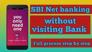 How to create yono SBI Account or Net banking SBI
