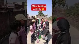 mind testing activity ✌️#शरीर के नाम की गतिविधि #interesting #kids #mindset #game #shorts
