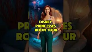 Modern Disney Princess Room Tour 🪄 Ariel, Belle, Cinderella & More! #disneyprincesses