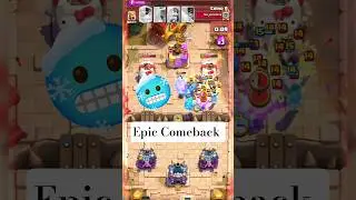 Epic Comeback 💯😅 | Clash Royale Gameplay | #shorts #viralvideo #clashroyale #viral