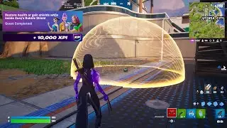Fortnite - Restore Health Or Gain Shields While Inside Zoeys Bubble Shield