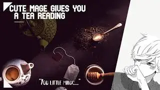 [ASMR] Cute Mage Gives You A Tea Reading