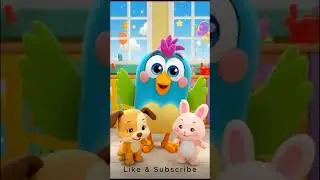 Learn Letter M with AyeAye Bird | Nursery Rhymes #trending #viral #trendingshorts  #preschoolers