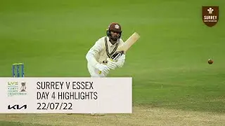 Surrey v Essex - Day Four highlights