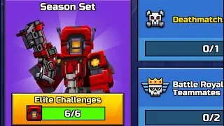 How to Finish All 6 Elite Battle Pass Challenges | Tips | Pixel Gun 3D