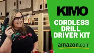 Cordless Drill Driver Kit - 20V Impact Drill Set w/ 2.0Ah Li-Ion Battery & Charger review