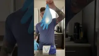 Stress Testing Our Nitrile Examination Gloves