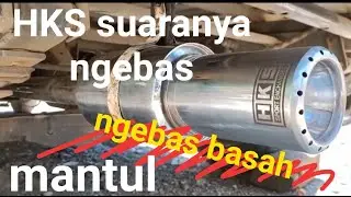 knalpot HKS pasang di mobil gran max,suaranya ngebas👍👍👍