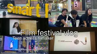 FILM FESTIVAL VLOG: smartfilms festival frame, short film premiere, film industry talks, friends
