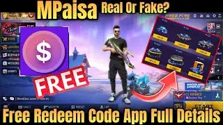 MPaisa App Real Or Fake 😍😍 | MPaisa Free Fire Redeem Code | MPaisa Se Free Fire Redeem Code Kaise Le