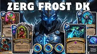 Sub-Zero Fatalities - Best FFF Zerg Frost Death Knight Deck to Climb Legend - Hearthstone 31.4