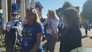 Christopher Newport University (CNU) Marching Captains Marching Band 11-4-23 | Here come da Captains