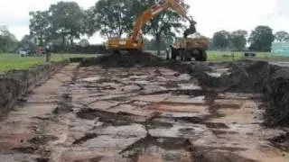 Bouw nieuwe stal.