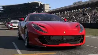 FPV Racing: 2017 Ferrari J50 at Hockenheim Ring Sports Circuit | First-Person View