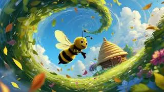 The Busy Bee and the Honey Tree 🐝🌳| Kids songs | Animal Song | Kids Fun Hive