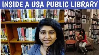 COME WITH ME TO MY AMERICAN LIBRARY |  Hindi Vlog | INDIANS IN AMERICA
