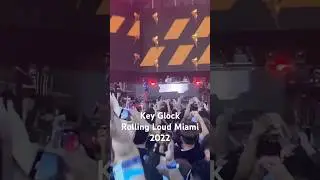 Key Glock-Mr. Glock 2022 #rap #rollingloud #keyglock #live #paperrouteempire #concert  #lit