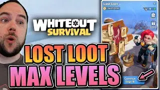 Maxing Lost Loot Event [hero gear, xp, and cosmetics] Whiteout Survival