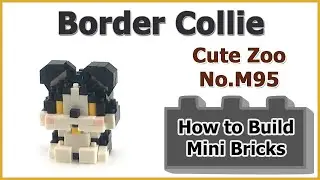 How to Build Mini Blocks Cute Zoo - Border Collie M95 Review Instructions Specifications