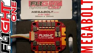 FlightOne MegaBolt Is Here 🔥🔥 Brand New 50a Work Horse ESC !!