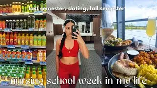 EMORY NURSING SCHOOL WEEK IN MY LIFE: Last Semester of Nursing School, Trader Joes Haul + Dating?
