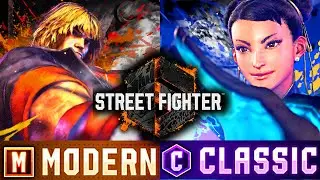 Modern vs. Classic ◆ Street Fighter 6 ◆ Modern Chun, Juri, JP, Modern Manon, Mai, Ken, Ryu, Lily