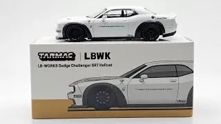 Dodge Challenger SRT Hellcat LB-WORKS Lamley Special Edition 1:64 by Tarmac Works EP.128